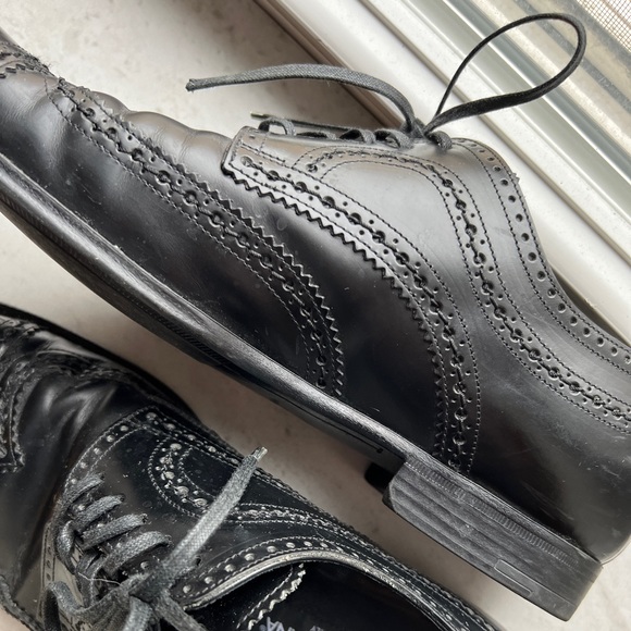 Vintage leather Dolce & Gabbana Oxfords (woman’s) - made in Italy - Picture 5 of 5